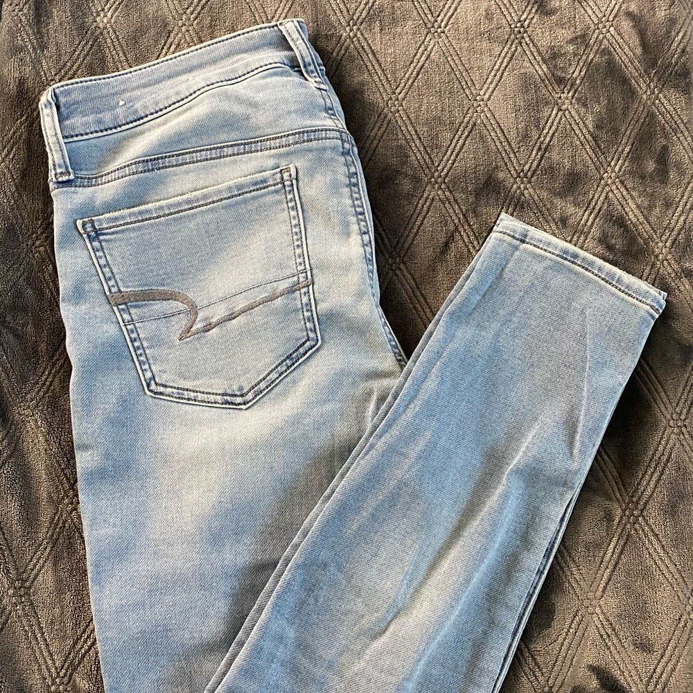 American eagle next level stretch skinny jeans